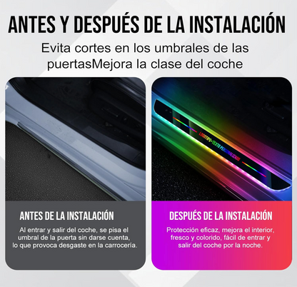 Luz LED Personalizada para Puerta de Coche