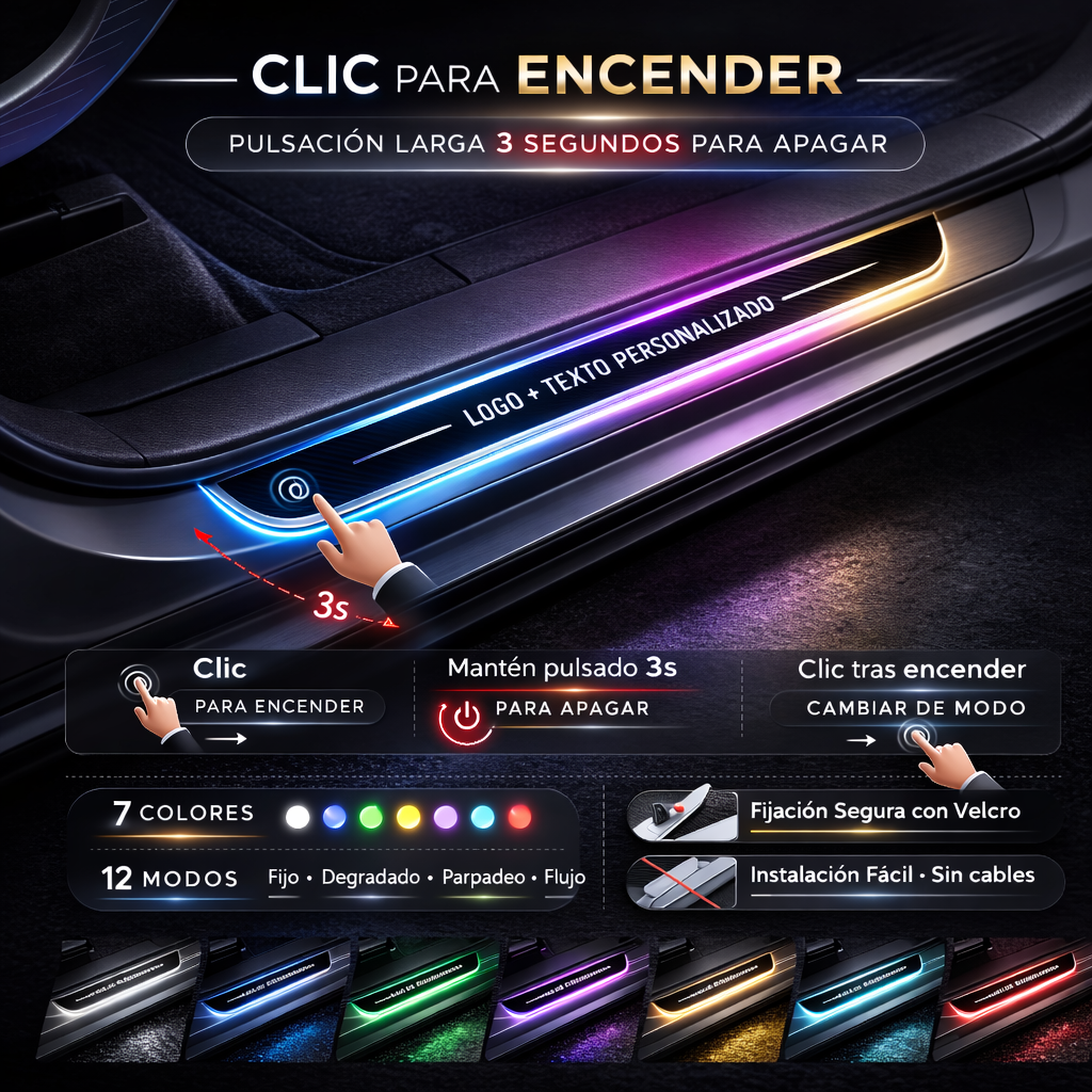 LED personalizada para tu coche